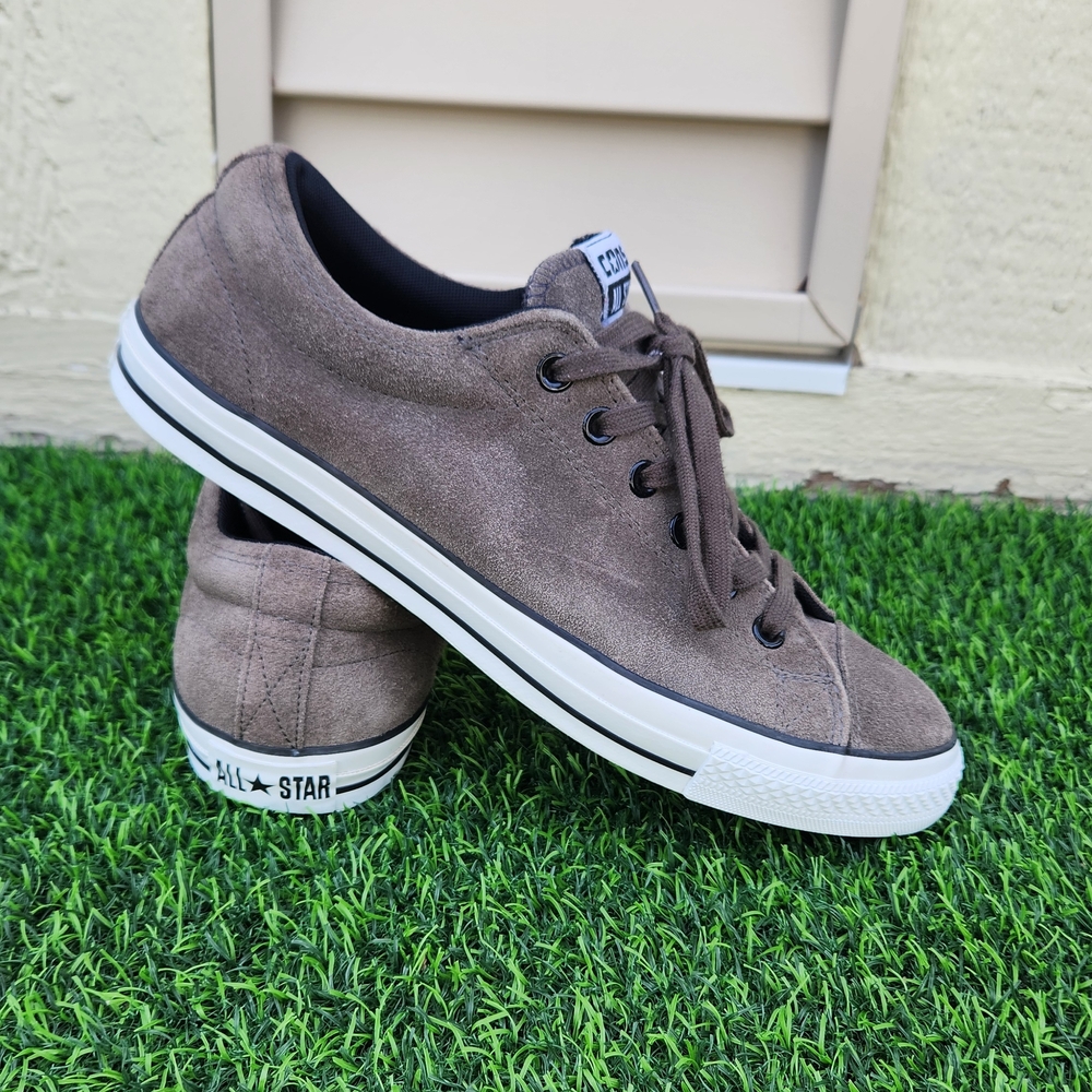 Converse Brown Suede Sneakers